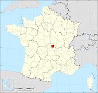 Localisation de Bessay-sur-Allier, code postal 3340