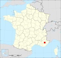 Localisation de Blieux, code postal 4330