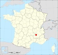 Localisation de Gilhoc-sur-Ormèze, code postal 7270