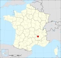 Localisation de Saint-Barthélemy-le-Plain, code postal 7300