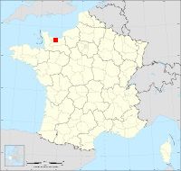 Localisation de Mesnil-Patry, code postal 14740