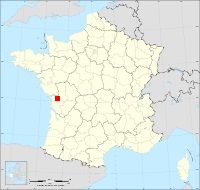 Localisation de Saint-Pierre-d'Amilly, code postal 17700