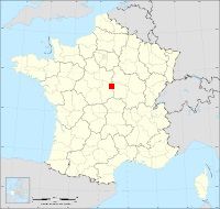 Localisation de Ménétréol-sous-Sancerre, code postal 18300