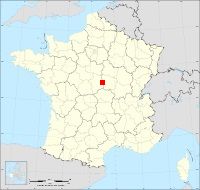 Localisation de Saint-Léger-le-Petit, code postal 18140