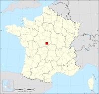 Localisation de Venesmes, code postal 18190