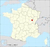 Localisation de Corcelles-lès-Cîteaux, code postal 21910