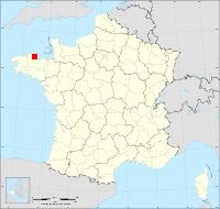 Localisation de Faouët, code postal 22290