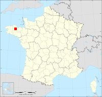 Localisation de Saint-Connan, code postal 22480