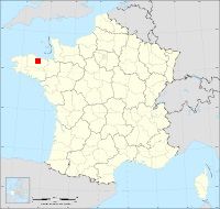 Localisation de Trégueux, code postal 22950