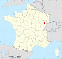 Localisation de Cubrial, code postal 25680