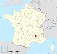 Localisation de Coucourde, code postal 26740