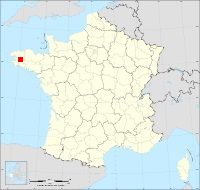 Localisation de Lennon, code postal 29190