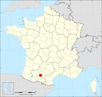 Localisation de Cambernard, code postal 31470