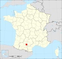 Localisation de Montpitol, code postal 31380