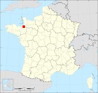 Localisation de Roz-sur-Couesnon, code postal 35610