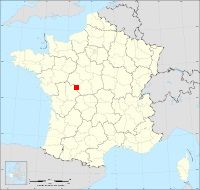 Localisation de Chambon, code postal 37290