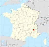 Localisation de Motte-d'Aveillans, code postal 38770
