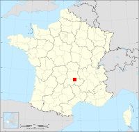 Localisation de Paulhac, code postal 43100