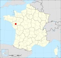 Localisation de Saint-Laurent-des-Autels, code postal 49270