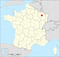 Localisation de Millery, code postal 54670