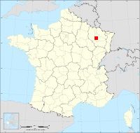 Localisation de Villey-le-Sec, code postal 54840