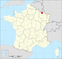 Localisation de Xivry-Circourt, code postal 54490