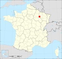 Localisation de Combles-en-Barrois, code postal 55000