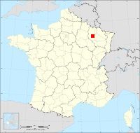 Localisation de Koeur-la-Petite, code postal 55300