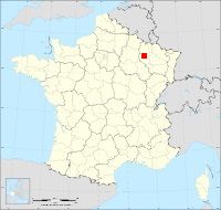 Localisation de Pierrefitte-sur-Aire, code postal 55260