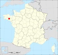 Localisation de Pluméliau, code postal 56930