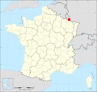 Localisation de Kirschnaumen, code postal 57480