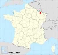 Localisation de Semécourt, code postal 57280