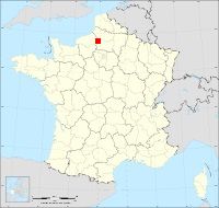 Localisation de Thérines, code postal 60380