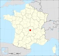 Localisation de Charbonnières-les-Vieilles, code postal 63410