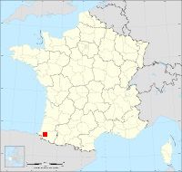 Localisation de Amorots-Succos, code postal 64120