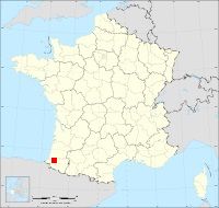 Localisation de Came, code postal 64520