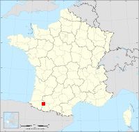 Localisation de Saubole, code postal 64420