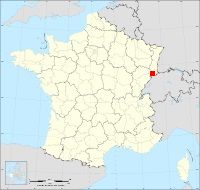 Localisation de Ueberstrass, code postal 68580
