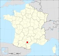 Localisation de Peyregoux, code postal 81440