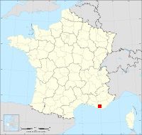 Localisation de Mazaugues, code postal 83136