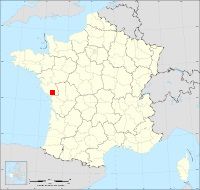 Localisation de Sainte-Gemme-la-Plaine, code postal 85400