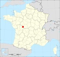 Localisation de Angles-sur-l'Anglin, code postal 86260