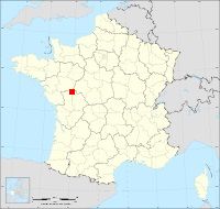 Localisation de Ranton, code postal 86200