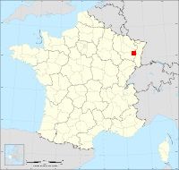 Localisation de Denipaire, code postal 88210
