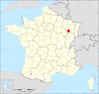 Localisation de Valleroy-le-Sec, code postal 88800