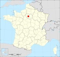 Localisation de Saulx-les-Chartreux, code postal 91160